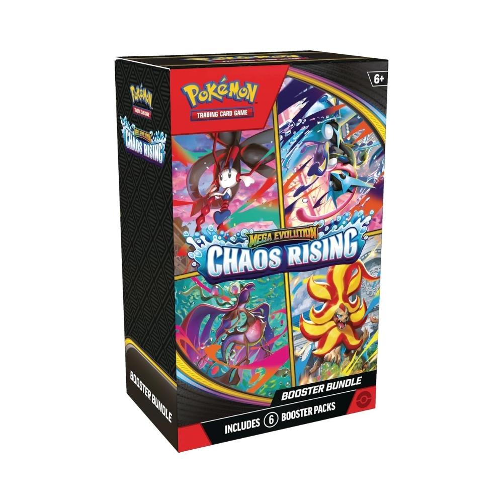 Pokemon TCG: Mega Evolution - Chaos Rising - Booster Bundle - Ingles - Galapagos