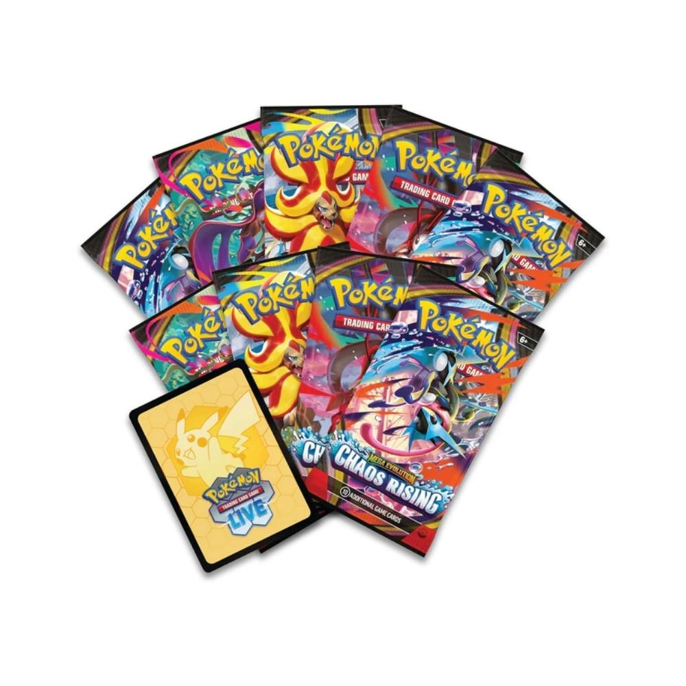 Pokemon TCG: Mega Evolution - Chaos Rising - Elite Trainer Box - Ingles - Galapagos