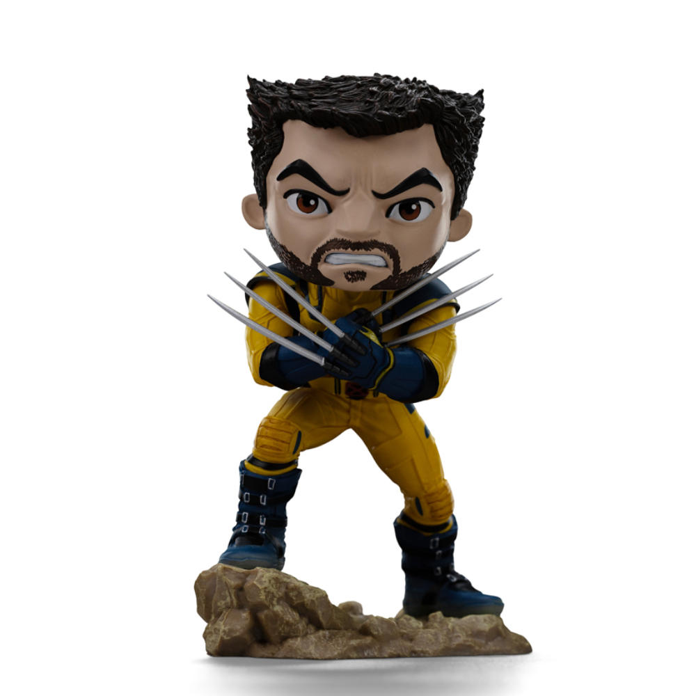 Estátua Wolverine (Unmasked) - MiniCo - Iron Studios