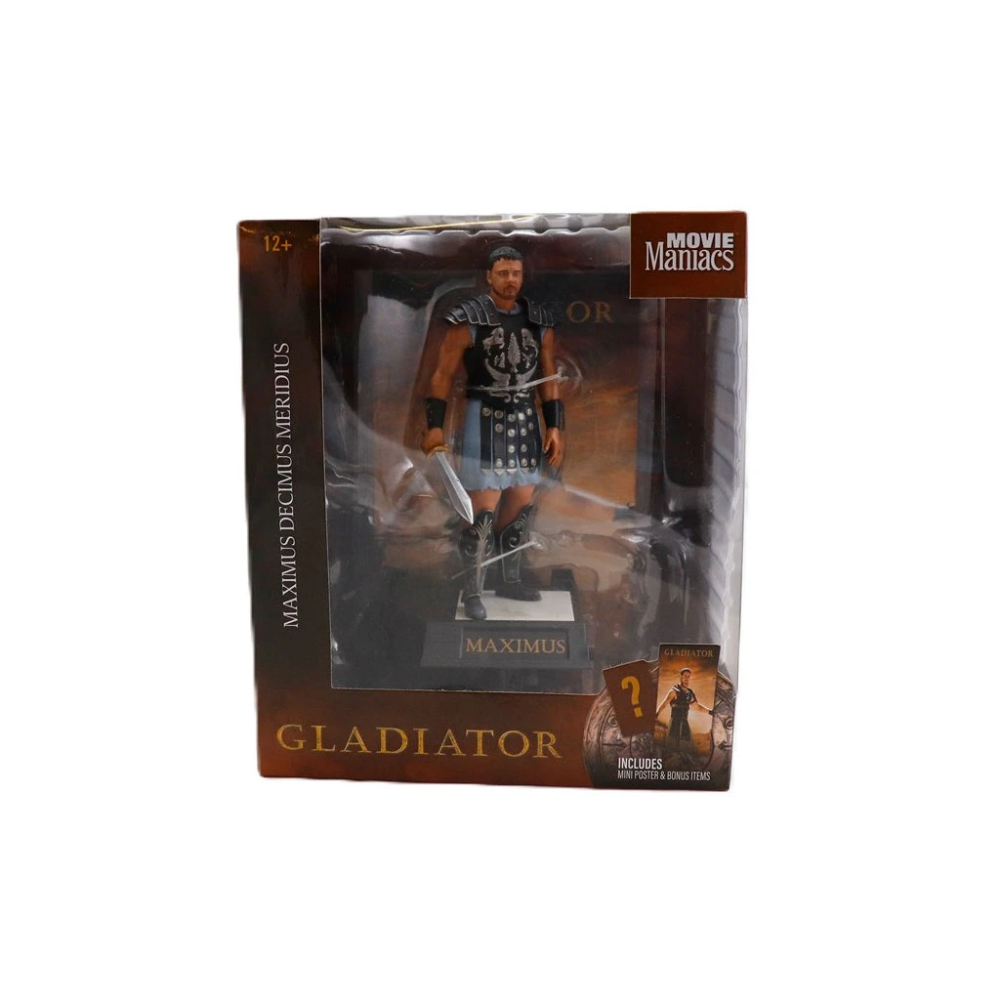 Estátua Maximus Decimus Meridius (Gladiator) - Paramount WV1 - Movie Maniacs 6in Posed - McFarlane