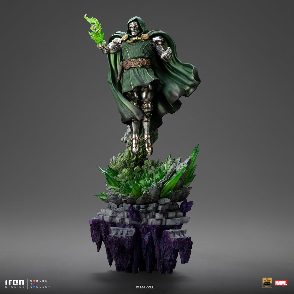 Estátua Doctor Doom Deluxe - Infinity Gauntlet Diorama - BDS Art Scale 1/10 - Iron Studios
