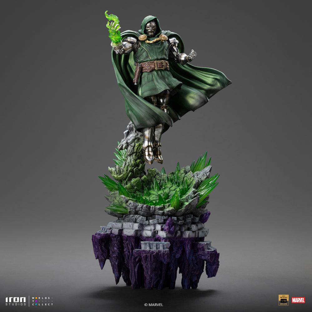 Estátua Doctor Doom Deluxe - Infinity Gauntlet Diorama - BDS Art Scale 1/10 - Iron Studios