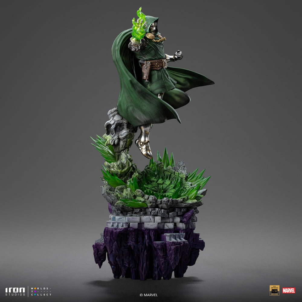 Estátua Doctor Doom Deluxe - Infinity Gauntlet Diorama - BDS Art Scale 1/10 - Iron Studios