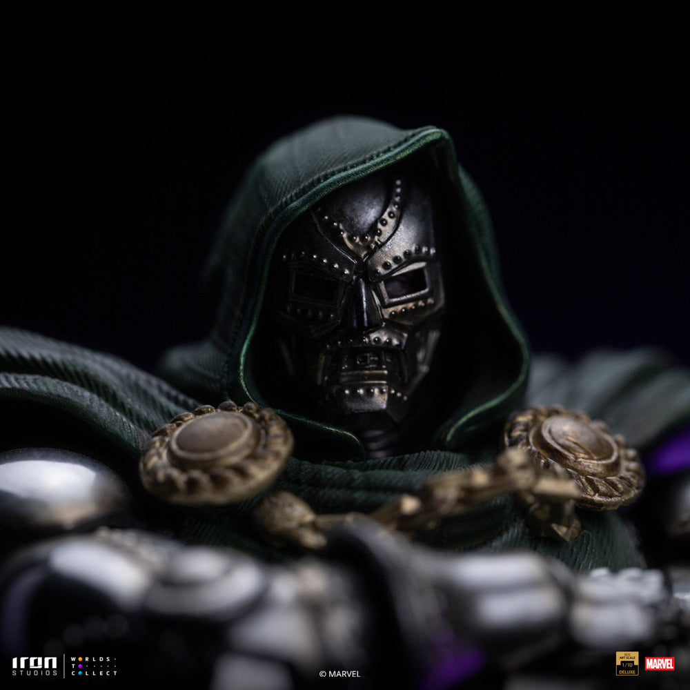 Estátua Doctor Doom Deluxe - Infinity Gauntlet Diorama - BDS Art Scale 1/10 - Iron Studios