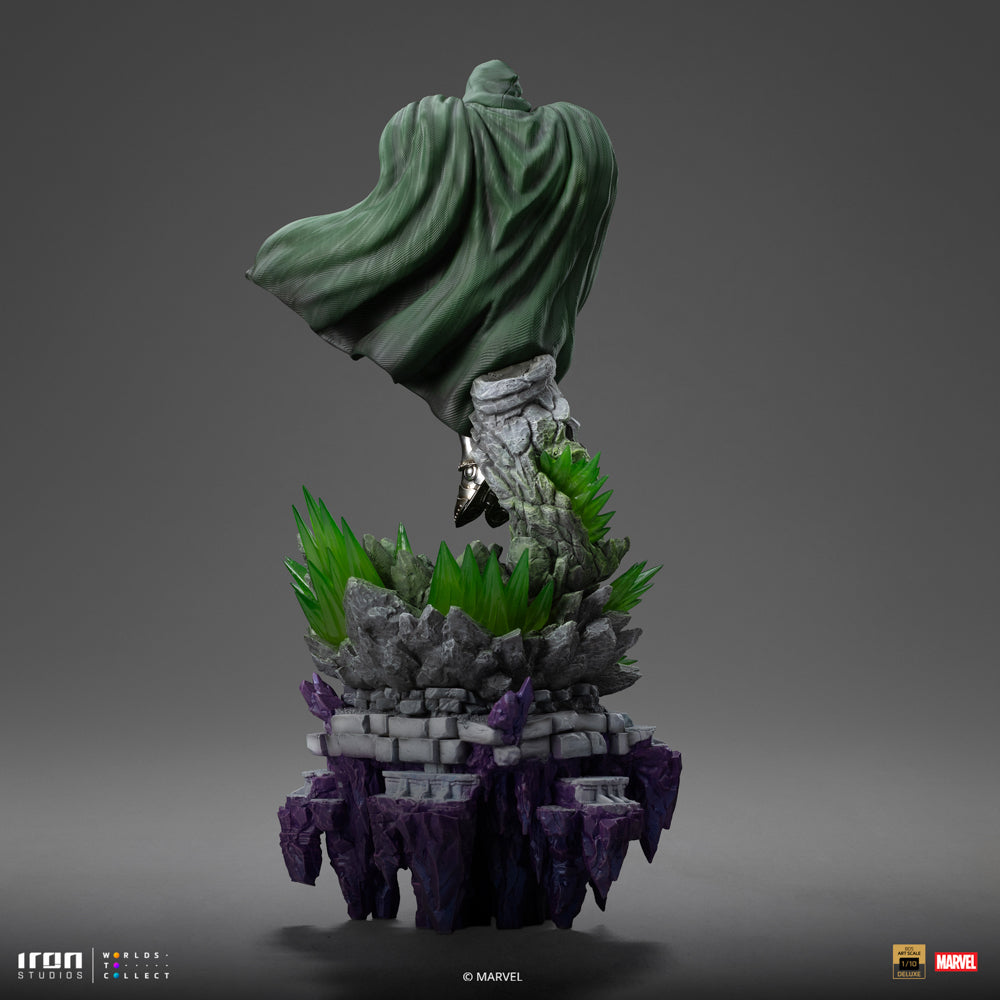 Estátua Doctor Doom Deluxe - Infinity Gauntlet Diorama - BDS Art Scale 1/10 - Iron Studios