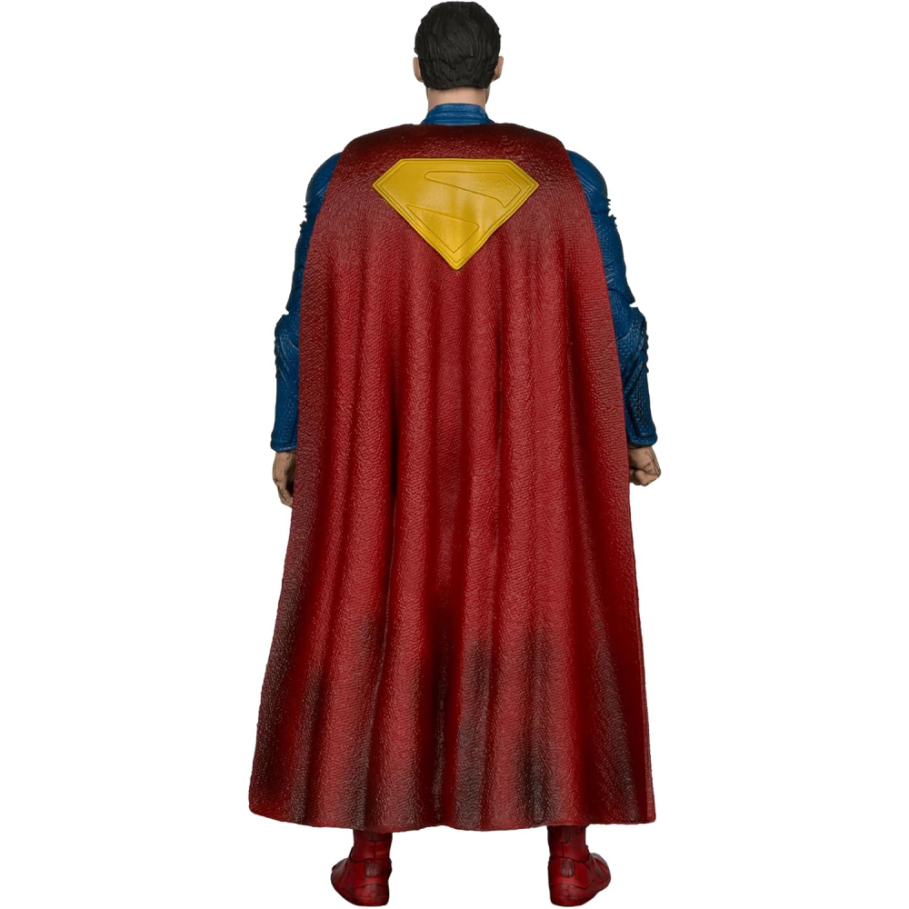 Figura Superman Battle Damage Gold Label - Superman Movie - DC Movie - 7 Scale - McFarlane