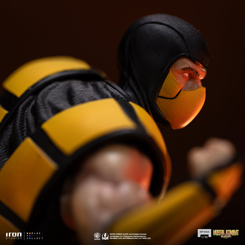 Voucher Pré-venda - Estátua Scorpion (Variant) - Mortal Kombat - MK Ninjas - Art Scale 1/10 - Iron Studios