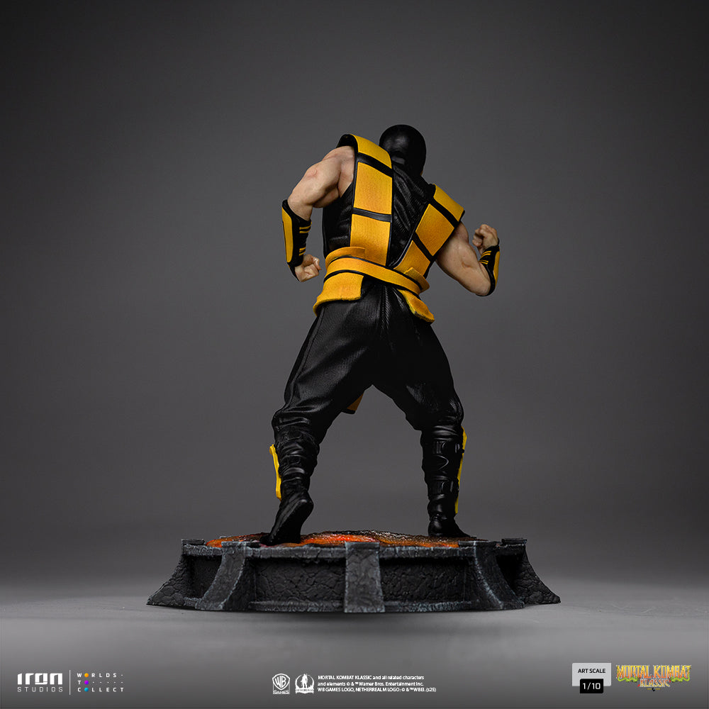 Voucher Pré-venda - Estátua Scorpion (Variant) - Mortal Kombat - MK Ninjas - Art Scale 1/10 - Iron Studios