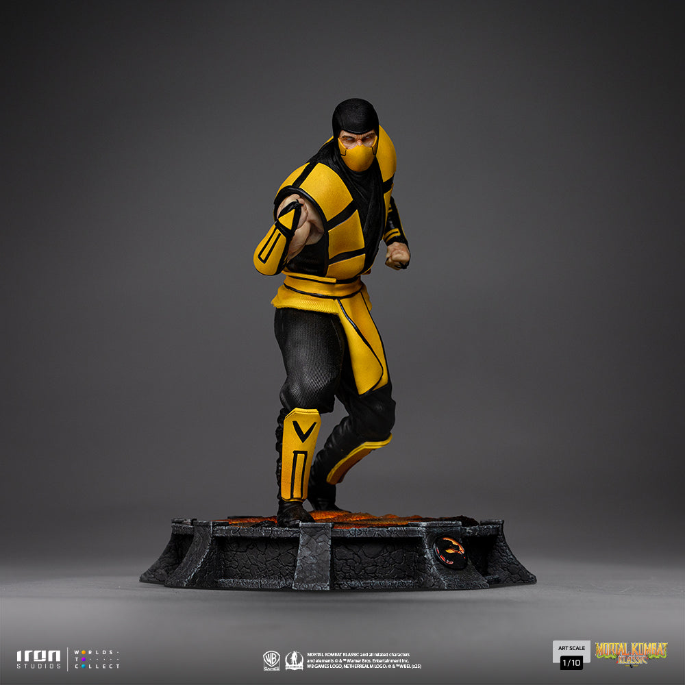 Voucher Pré-venda - Estátua Scorpion (Variant) - Mortal Kombat - MK Ninjas - Art Scale 1/10 - Iron Studios