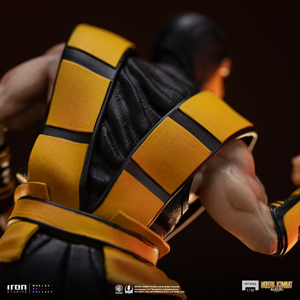 Voucher Pré-venda - Estátua Scorpion (Variant) - Mortal Kombat - MK Ninjas - Art Scale 1/10 - Iron Studios