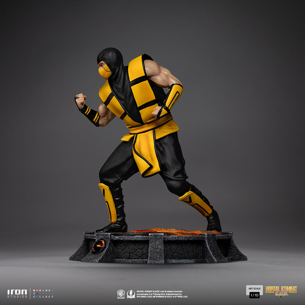 Voucher Pré-venda - Estátua Scorpion (Variant) - Mortal Kombat - MK Ninjas - Art Scale 1/10 - Iron Studios