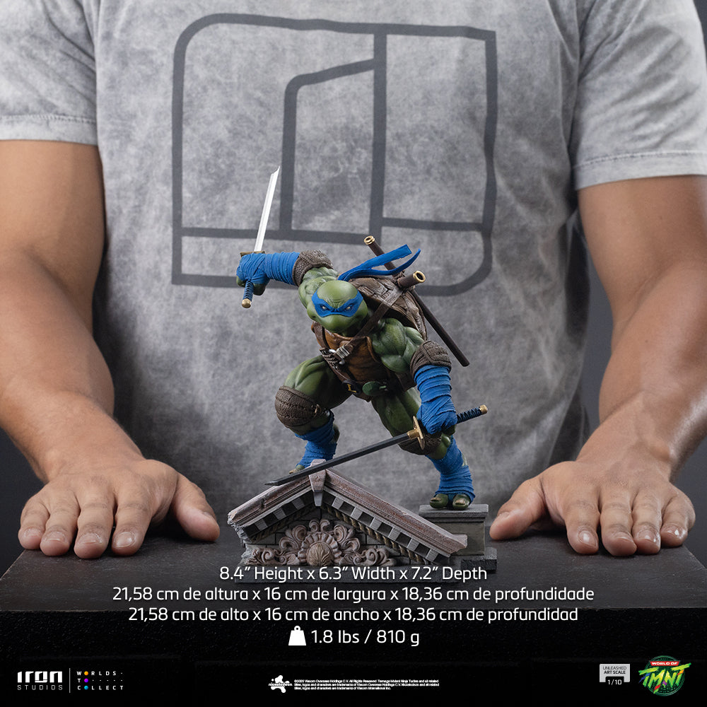 Voucher Pré-venda - Estátua Leonardo - Teenage Mutant Ninja Turtles - Art Scale 1/10 - Iron Studios