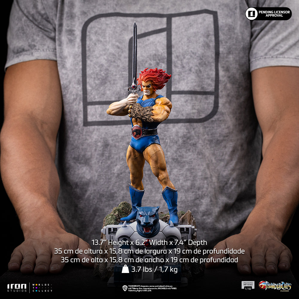 Voucher Pré-venda - Estátua Lion-O Unleashed - ThunderCats - Art Scale 1/10 - Iron Studios