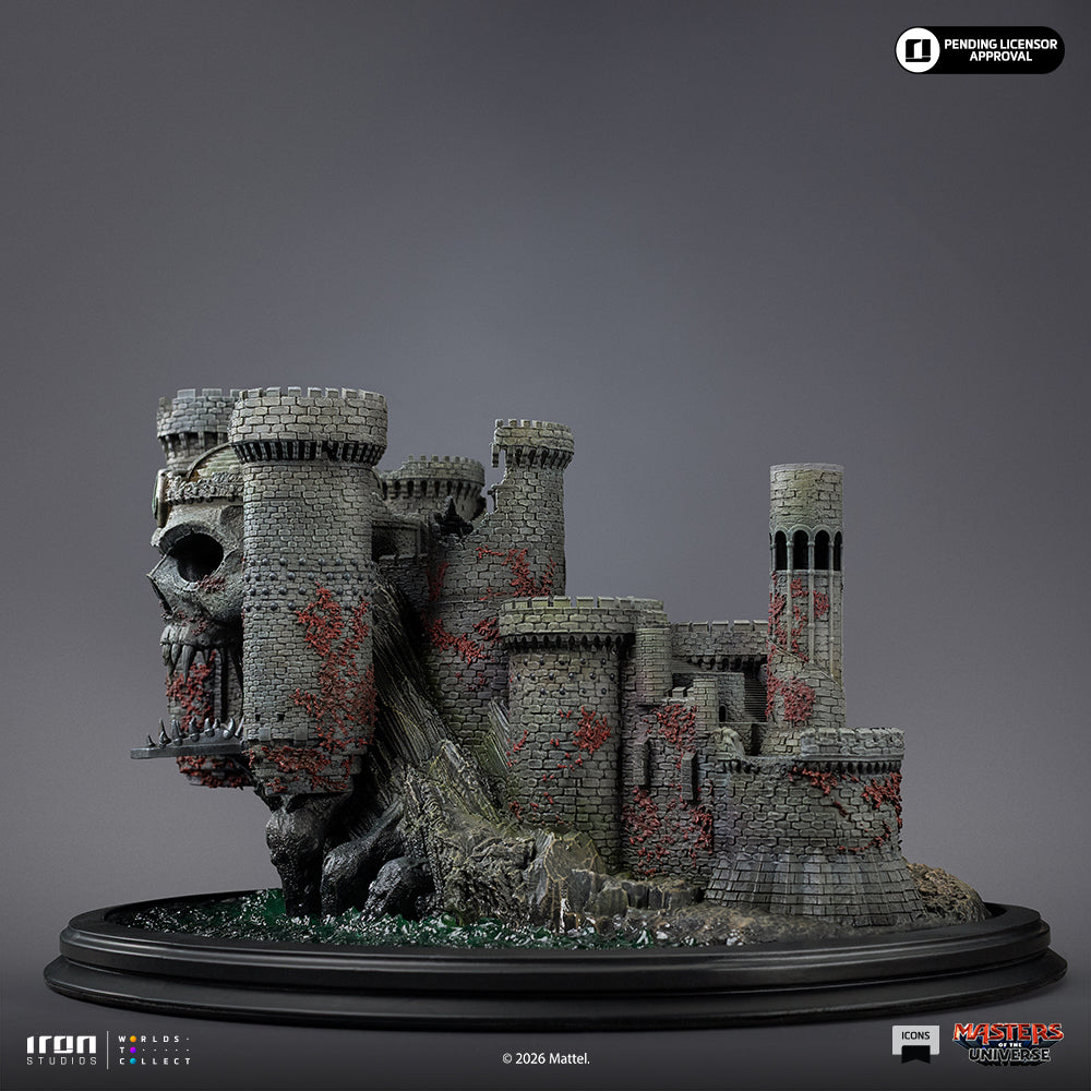 Voucher Pré-venda - Estátua Grayskull Castle - Masters of the Universe 2026 - Icons - Iron Studios