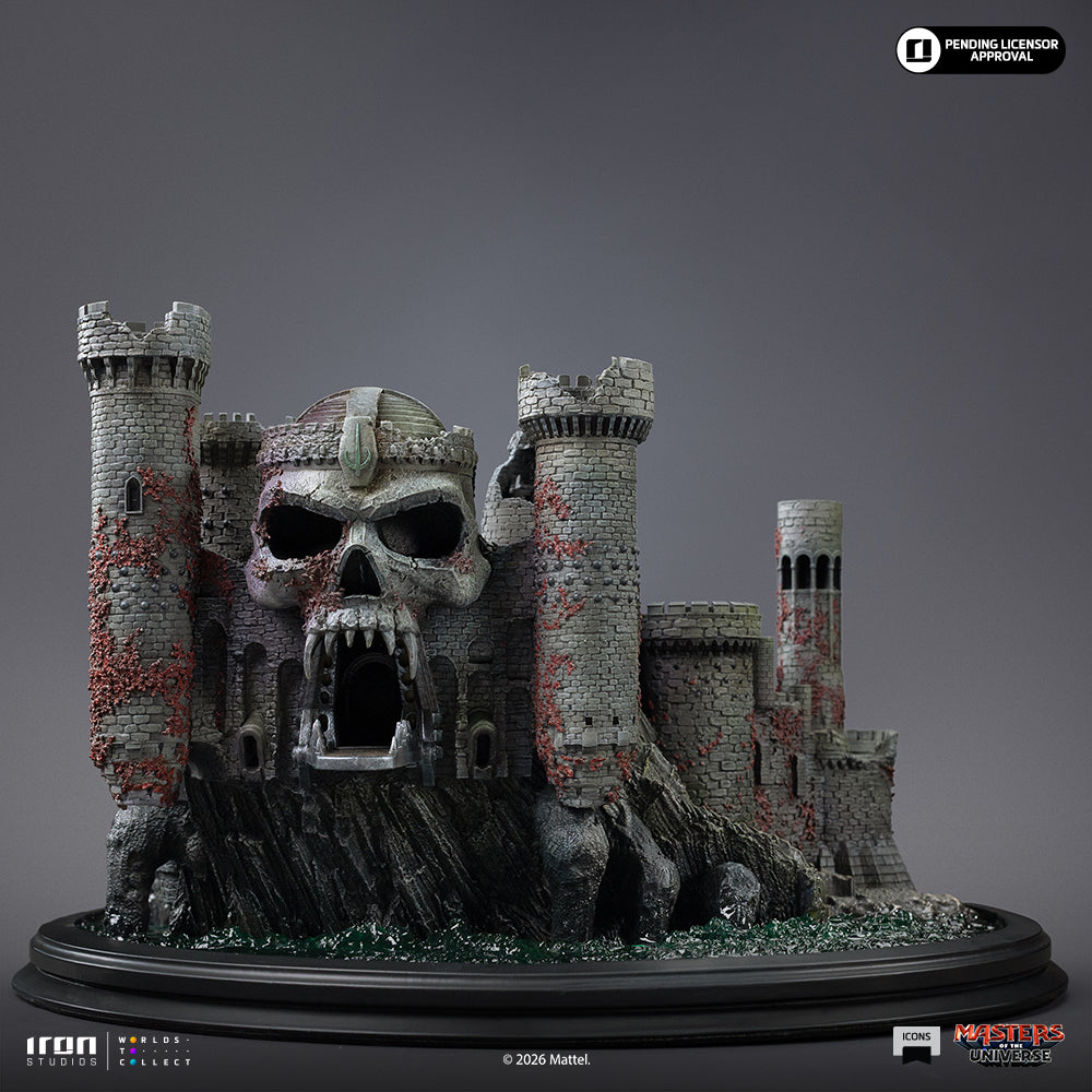 Voucher Pré-venda - Estátua Grayskull Castle - Masters of the Universe 2026 - Icons - Iron Studios