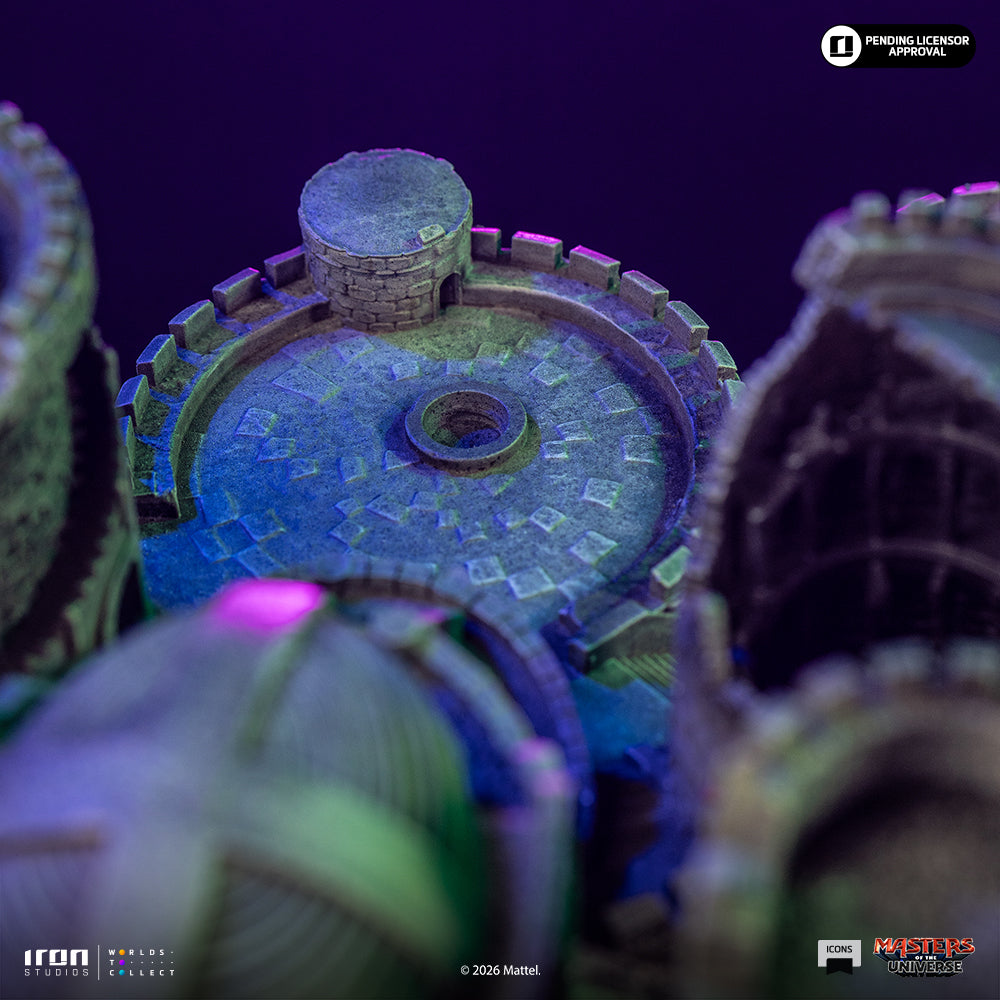 Voucher Pré-venda - Estátua Grayskull Castle - Masters of the Universe 2026 - Icons - Iron Studios