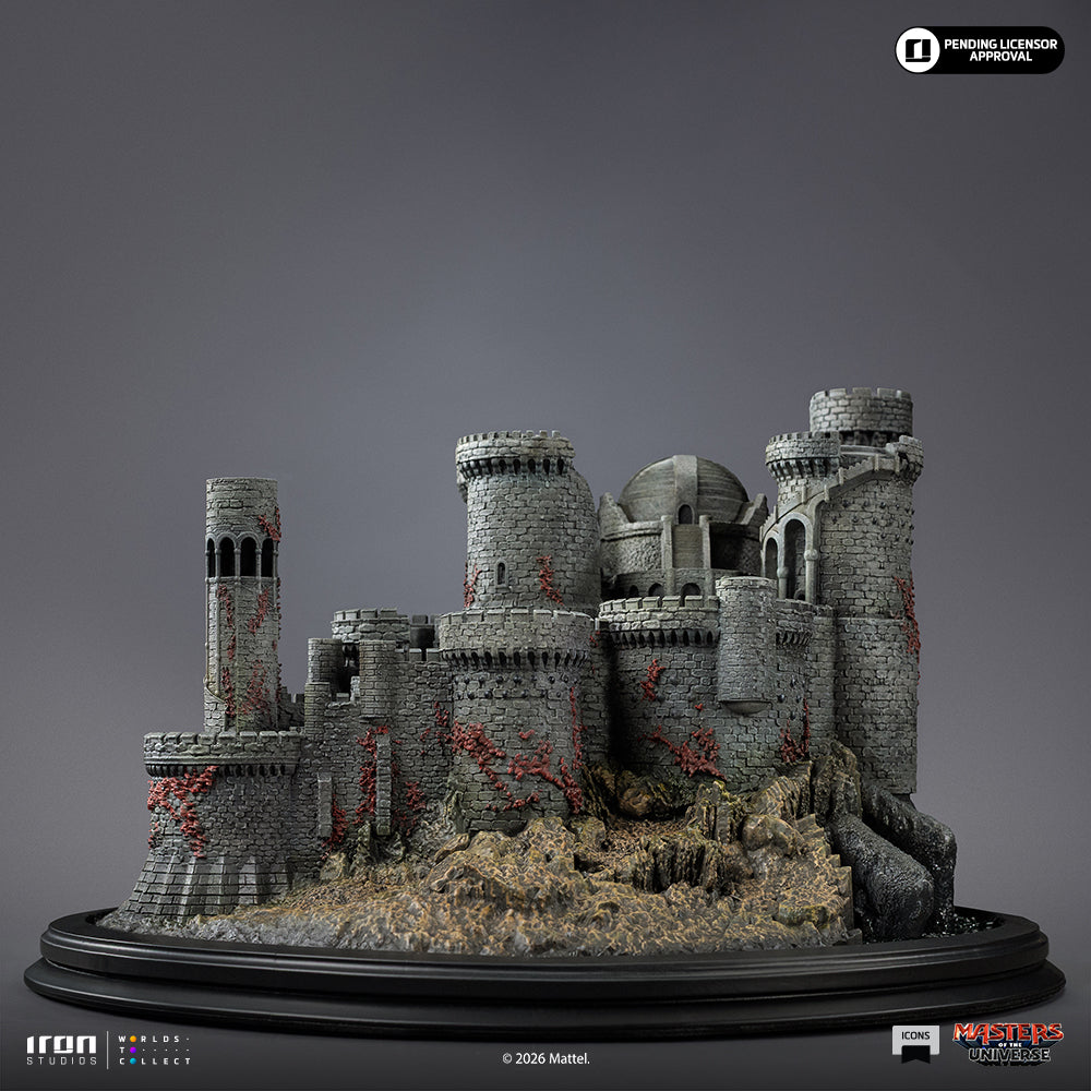 Voucher Pré-venda - Estátua Grayskull Castle - Masters of the Universe 2026 - Icons - Iron Studios