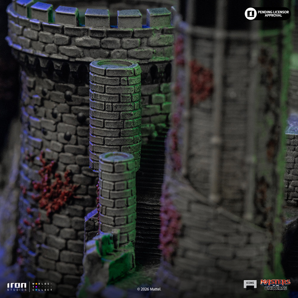 Voucher Pré-venda - Estátua Grayskull Castle - Masters of the Universe 2026 - Icons - Iron Studios