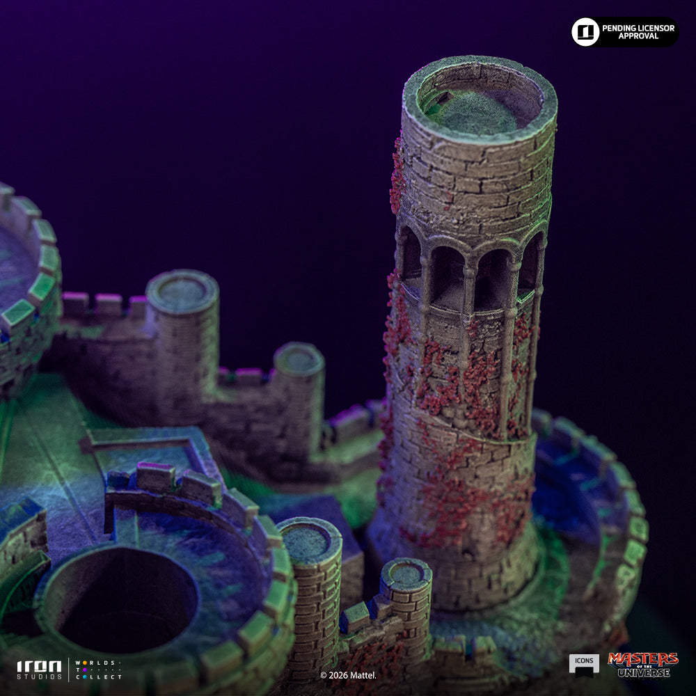 Voucher Pré-venda - Estátua Grayskull Castle - Masters of the Universe 2026 - Icons - Iron Studios
