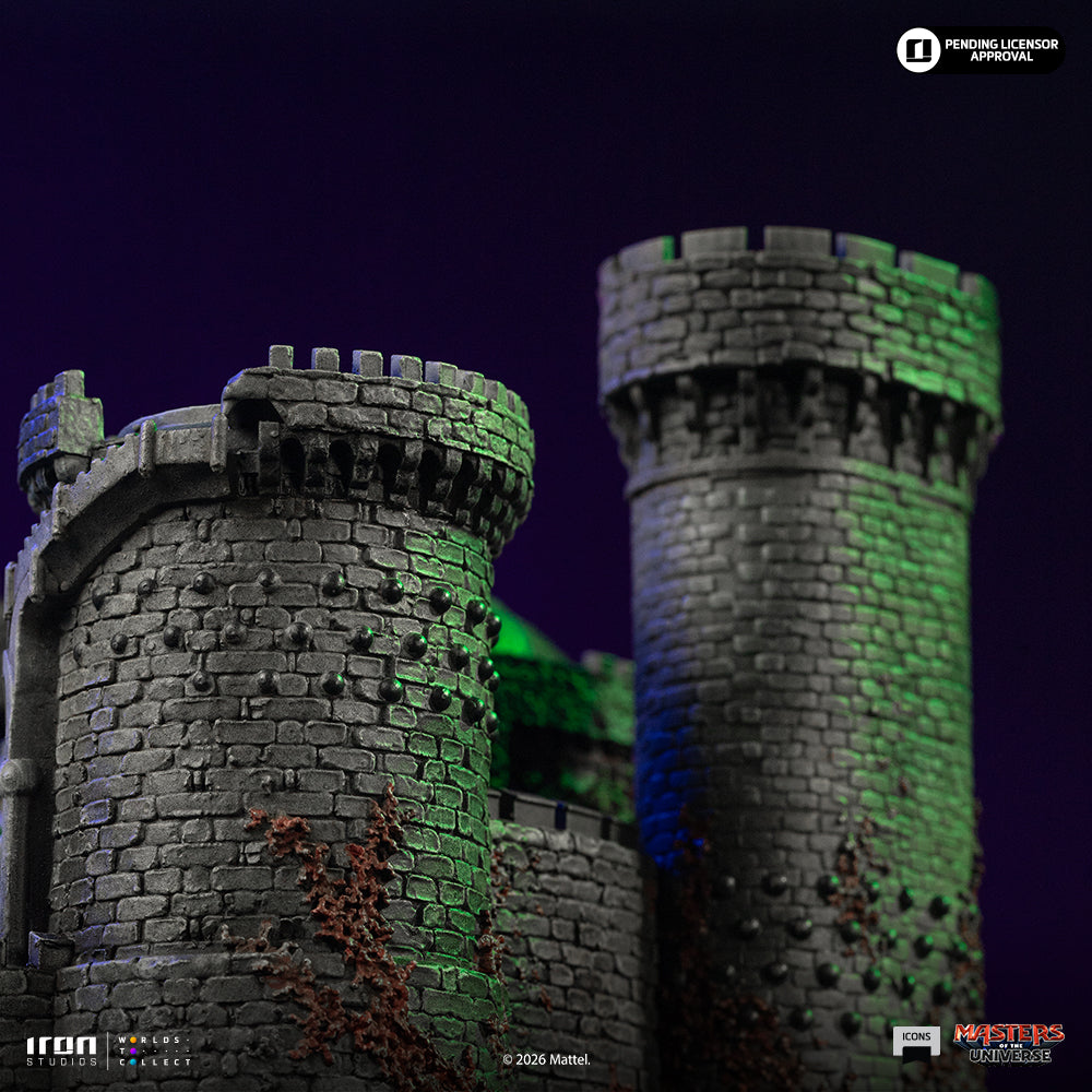 Voucher Pré-venda - Estátua Grayskull Castle - Masters of the Universe 2026 - Icons - Iron Studios