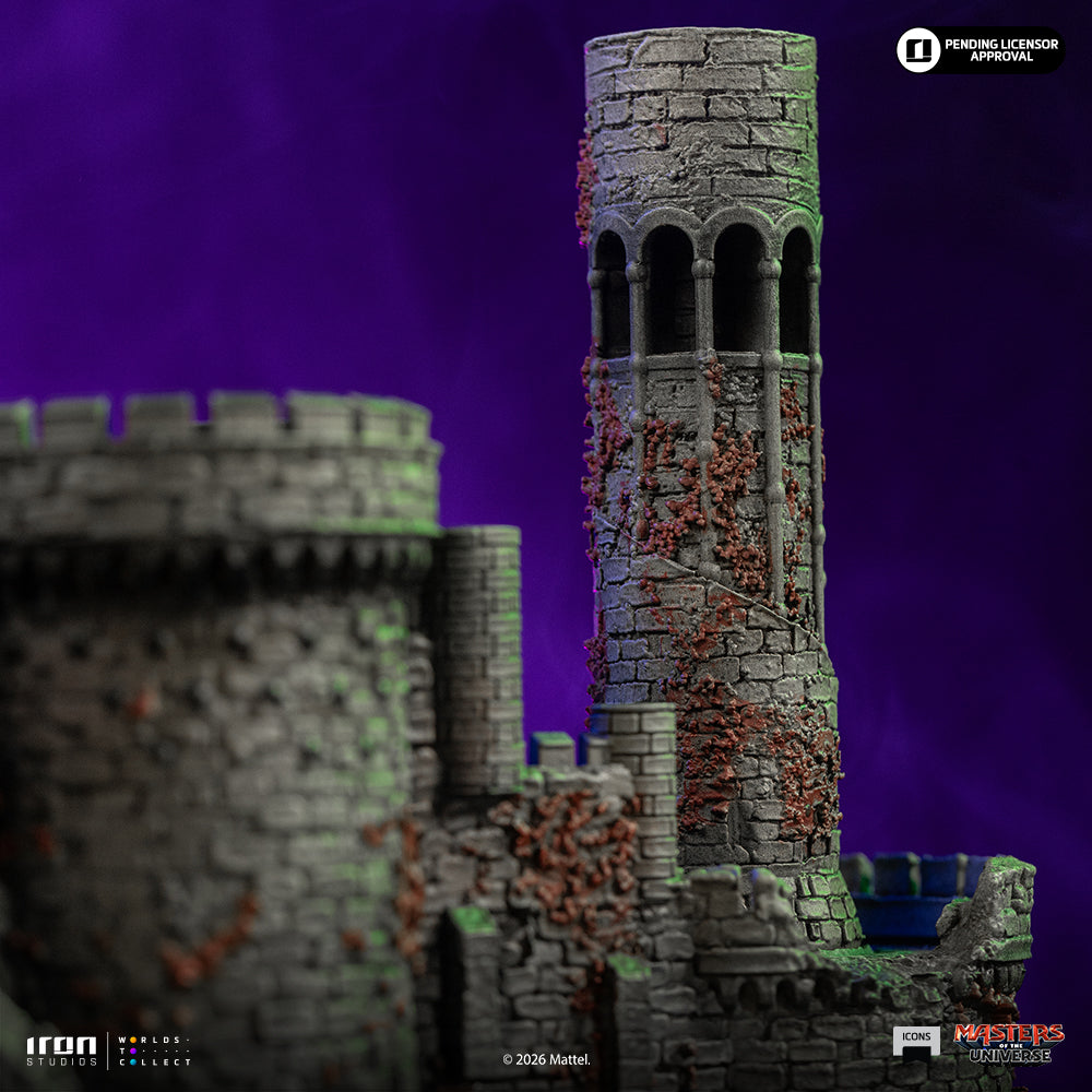 Voucher Pré-venda - Estátua Grayskull Castle - Masters of the Universe 2026 - Icons - Iron Studios