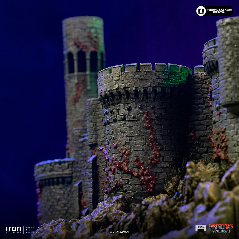 Voucher Pré-venda - Estátua Grayskull Castle - Masters of the Universe 2026 - Icons - Iron Studios