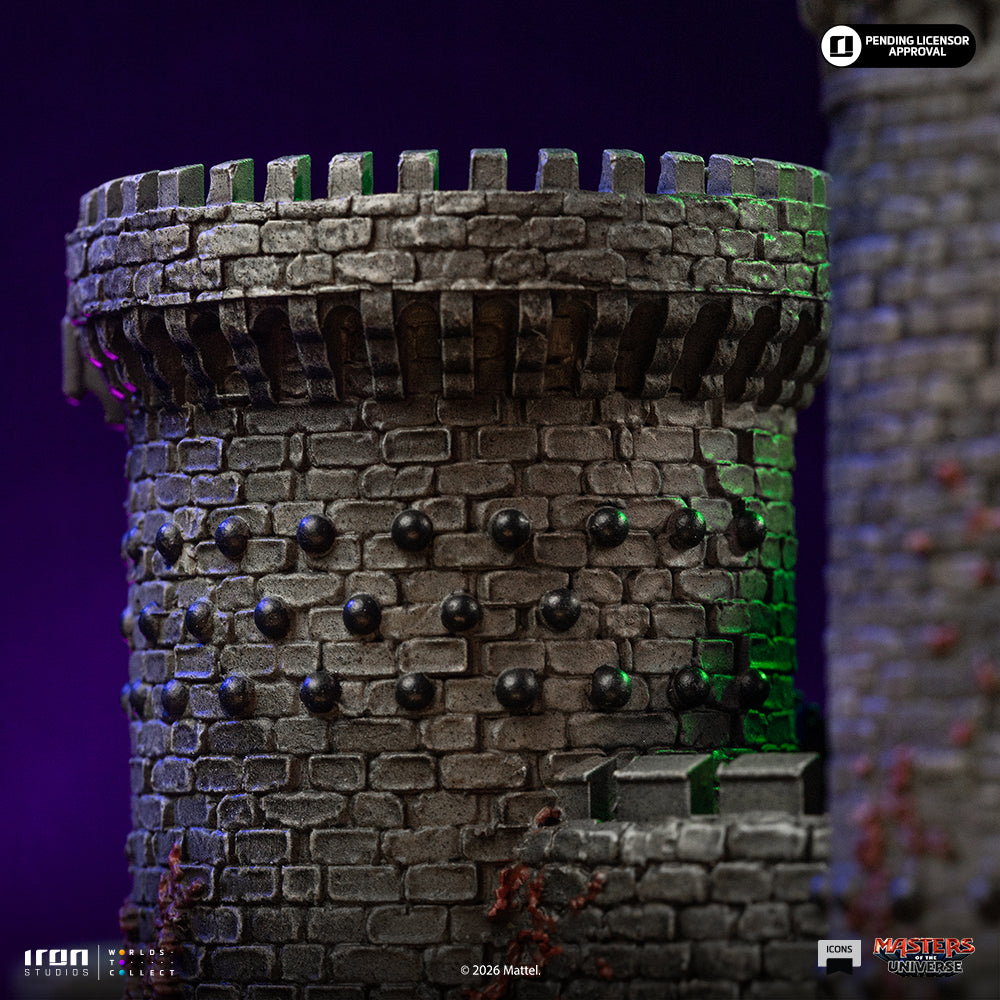 Voucher Pré-venda - Estátua Grayskull Castle - Masters of the Universe 2026 - Icons - Iron Studios