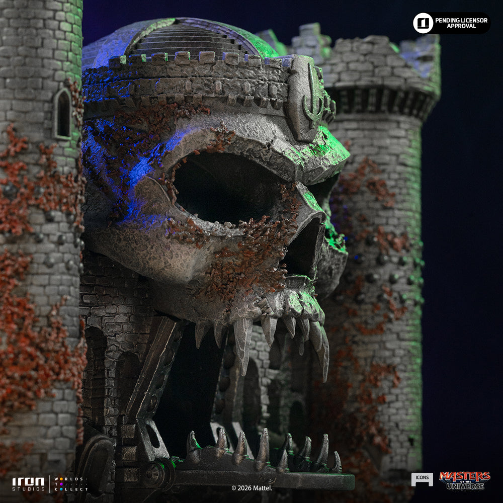 Voucher Pré-venda - Estátua Grayskull Castle - Masters of the Universe 2026 - Icons - Iron Studios