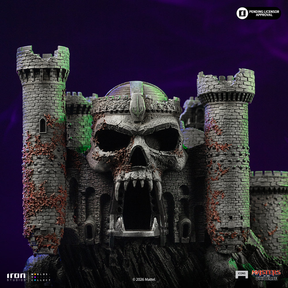 Voucher Pré-venda - Estátua Grayskull Castle - Masters of the Universe 2026 - Icons - Iron Studios