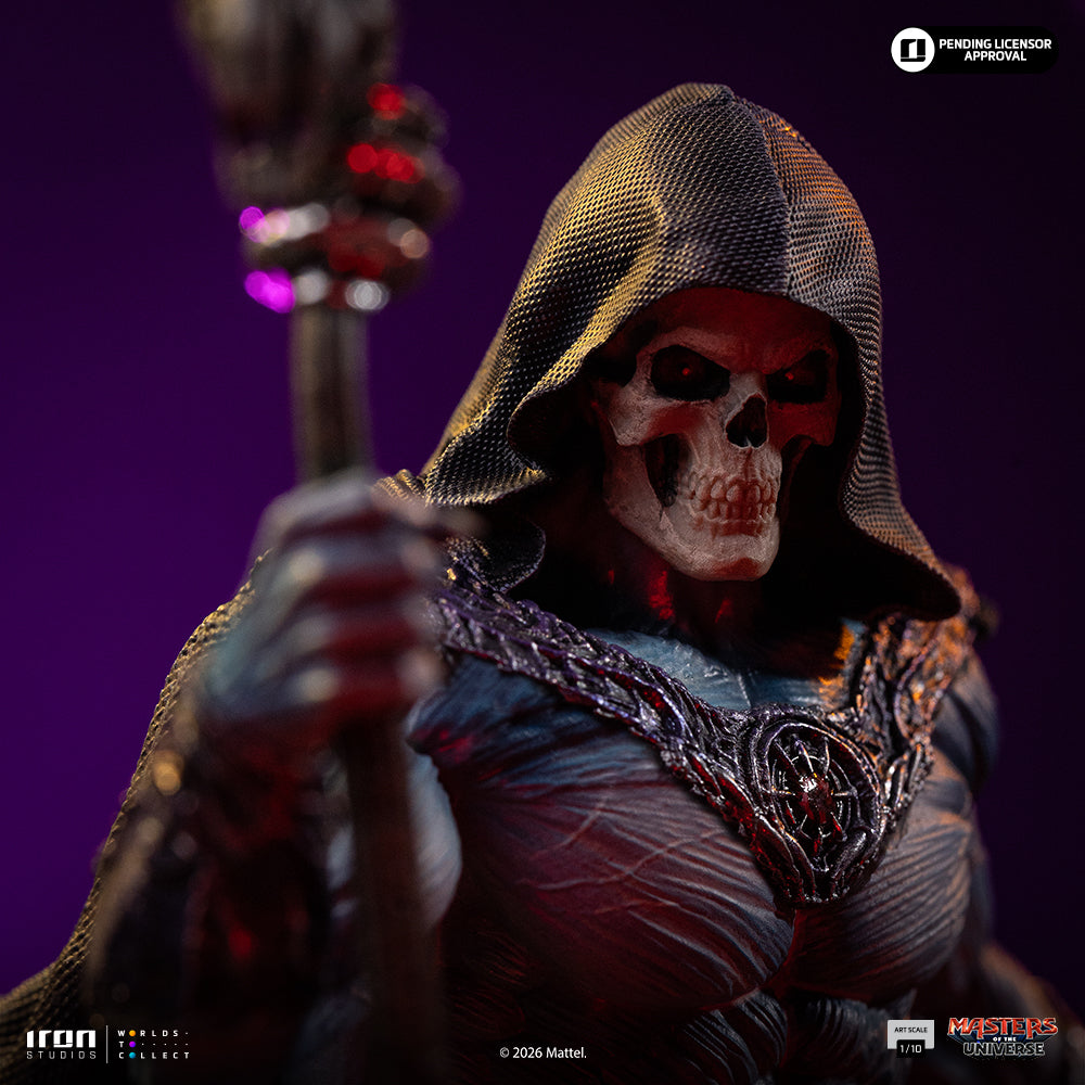 Voucher Pré-venda - Estátua Skeletor - Masters of the Universe (2026) - Art Scale 1/10 - Iron Studios