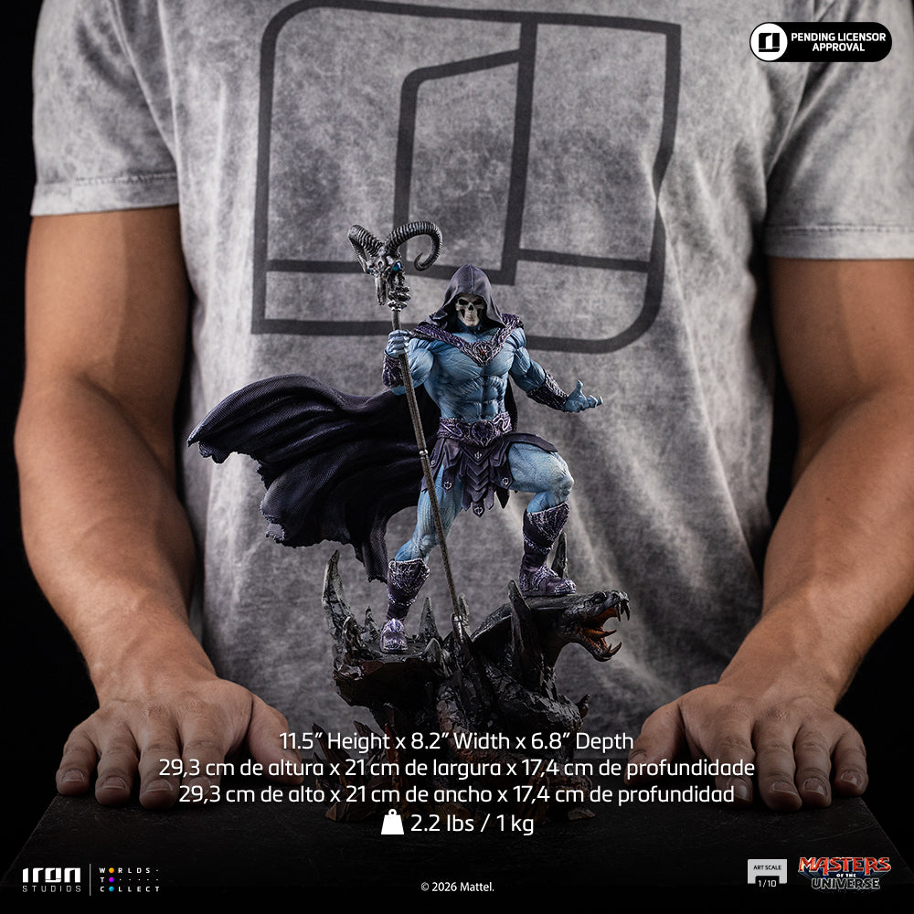 Voucher Pré-venda - Estátua Skeletor - Masters of the Universe (2026) - Art Scale 1/10 - Iron Studios