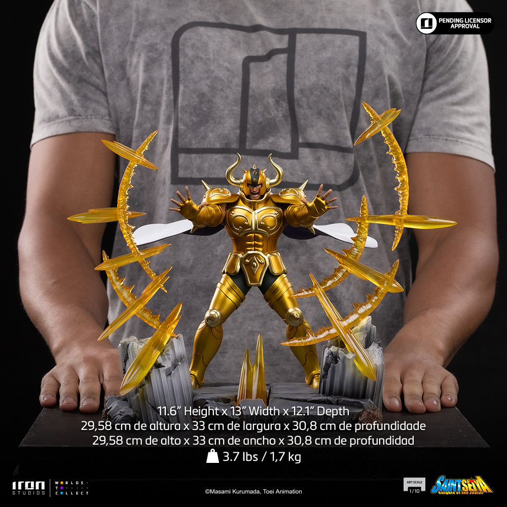 Voucher Pré-venda - Estátua Taurus Aldebaran - Saint Seiya - Art Scale 1/10 - Iron Studios