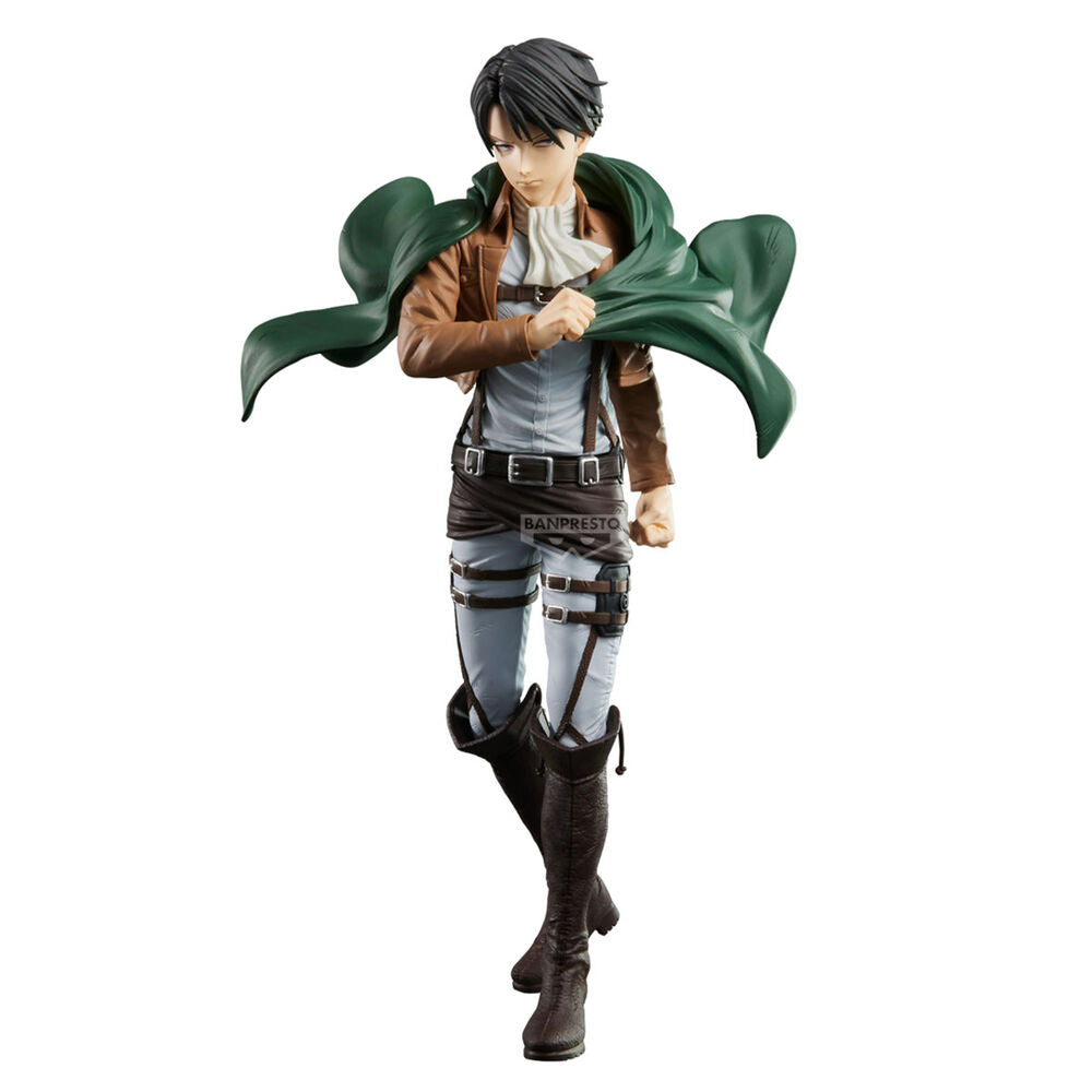Estátua Levi - Attack on Titan - Grandista - Banpresto