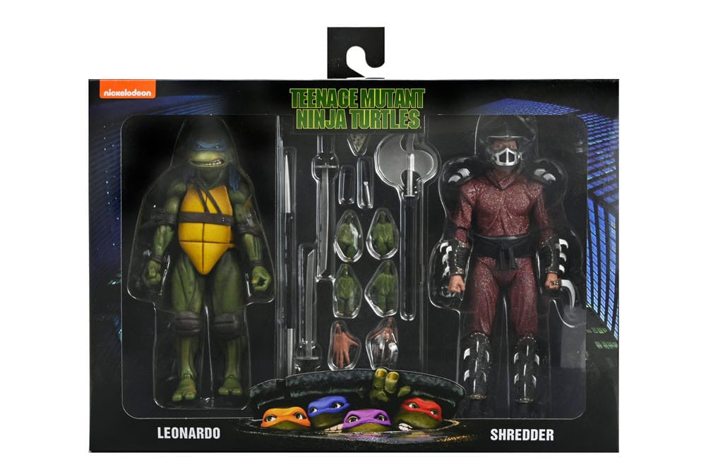 Figura Shredder vs Leonardo Rooftop Battle – TMNT (1990 Movie) – 7