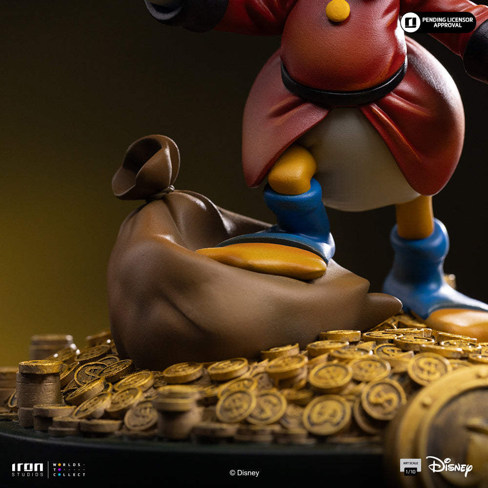 Voucher Pré-venda - Estátua Uncle Scrooge Mcduck - Duck Tales - Art Scale 1/10 - Iron Studios
