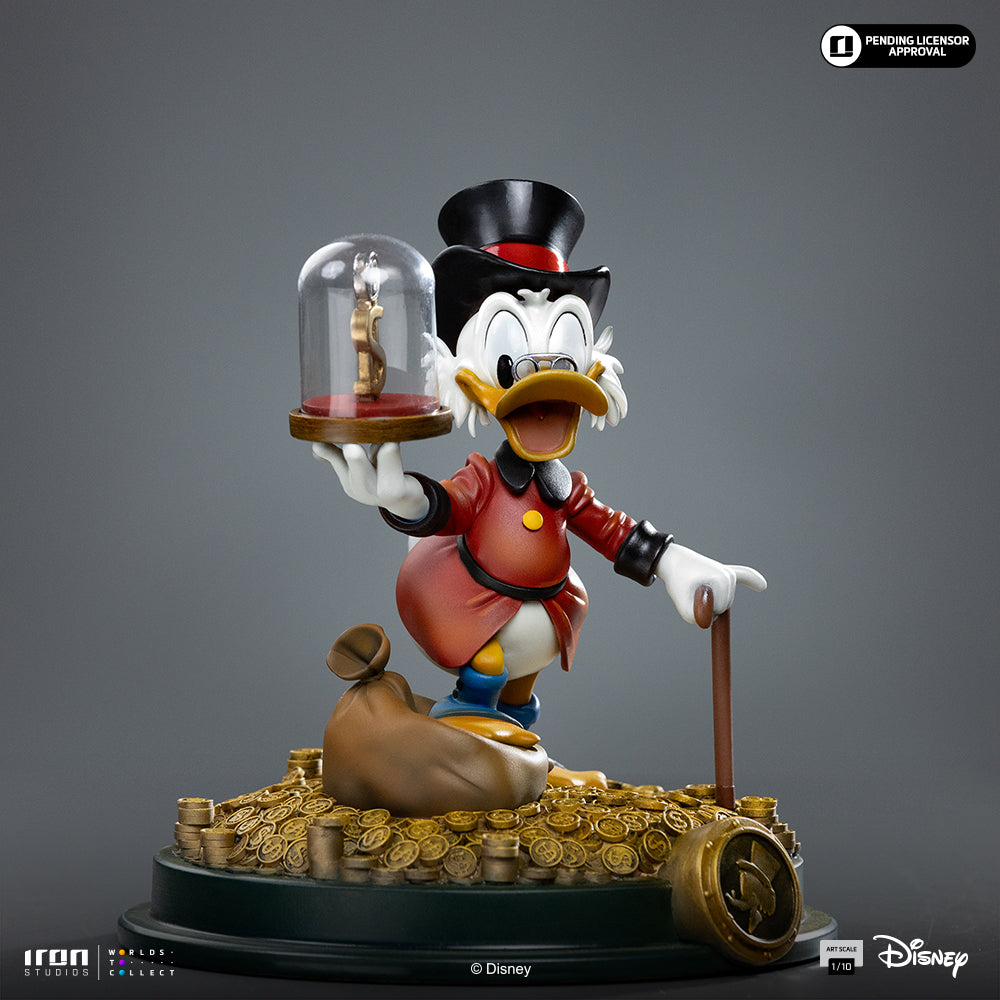 Voucher Pré-venda - Estátua Uncle Scrooge Mcduck - Duck Tales - Art Scale 1/10 - Iron Studios