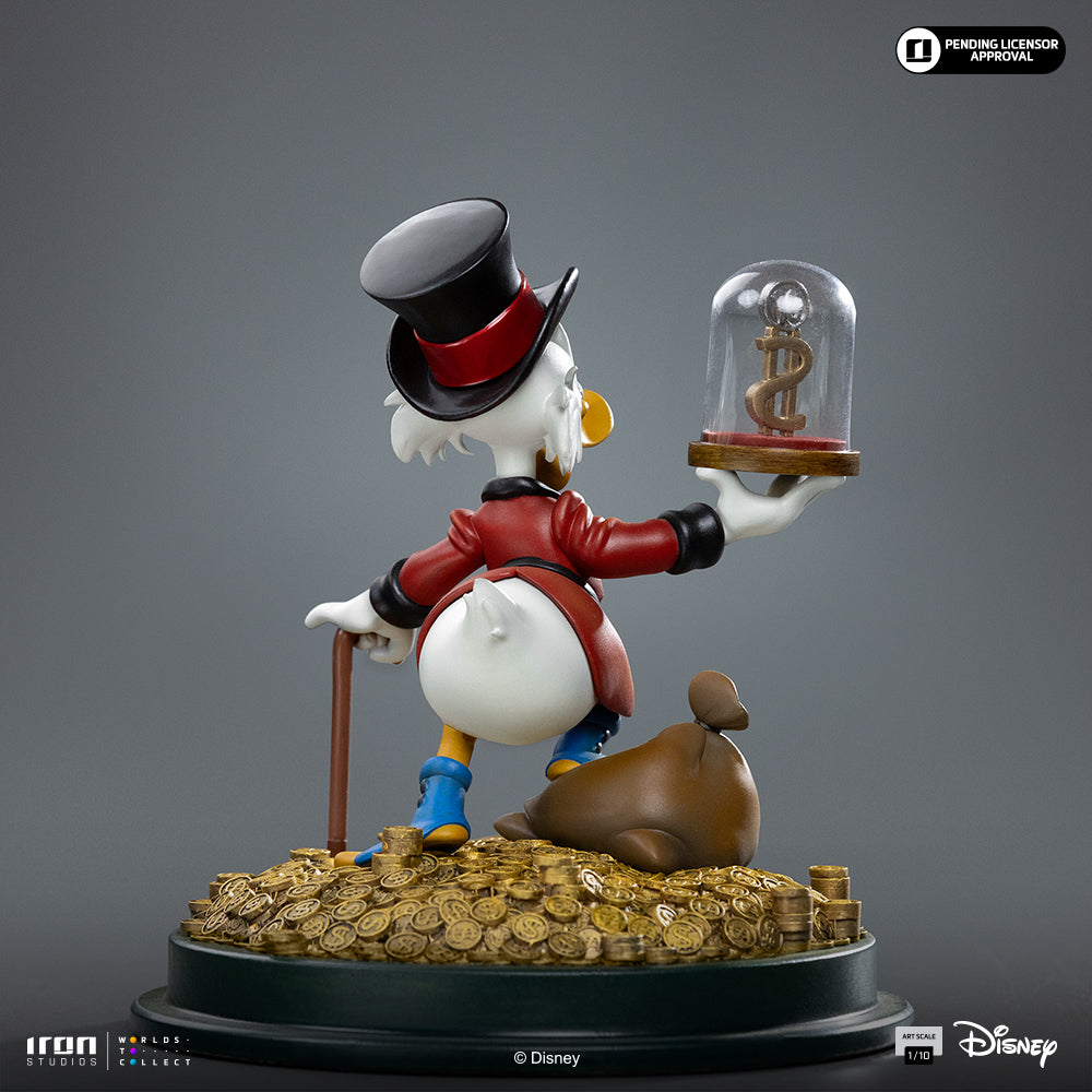 Voucher Pré-venda - Estátua Uncle Scrooge Mcduck - Duck Tales - Art Scale 1/10 - Iron Studios