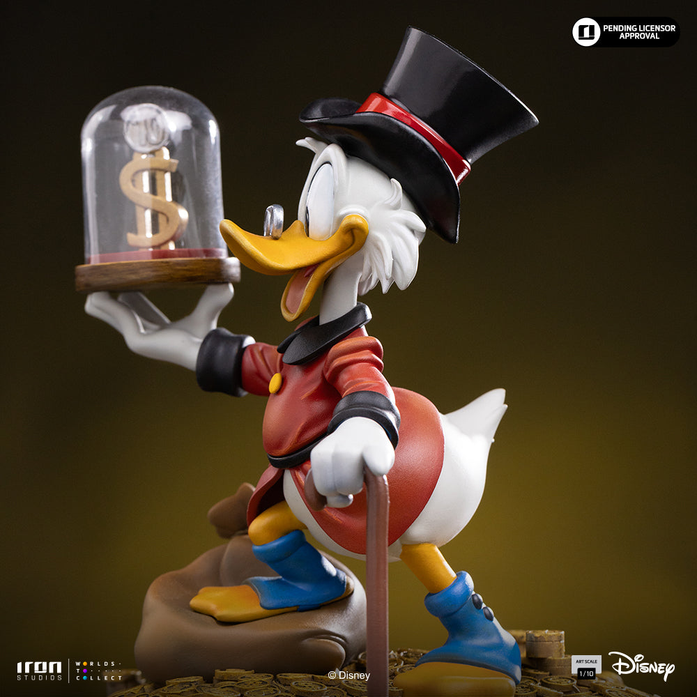 Voucher Pré-venda - Estátua Uncle Scrooge Mcduck - Duck Tales - Art Scale 1/10 - Iron Studios