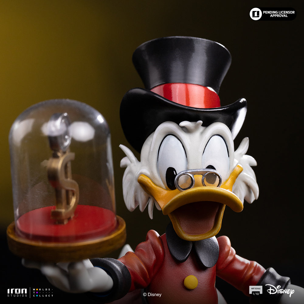 Voucher Pré-venda - Estátua Uncle Scrooge Mcduck - Duck Tales - Art Scale 1/10 - Iron Studios