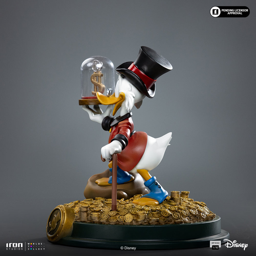Voucher Pré-venda - Estátua Uncle Scrooge Mcduck - Duck Tales - Art Scale 1/10 - Iron Studios