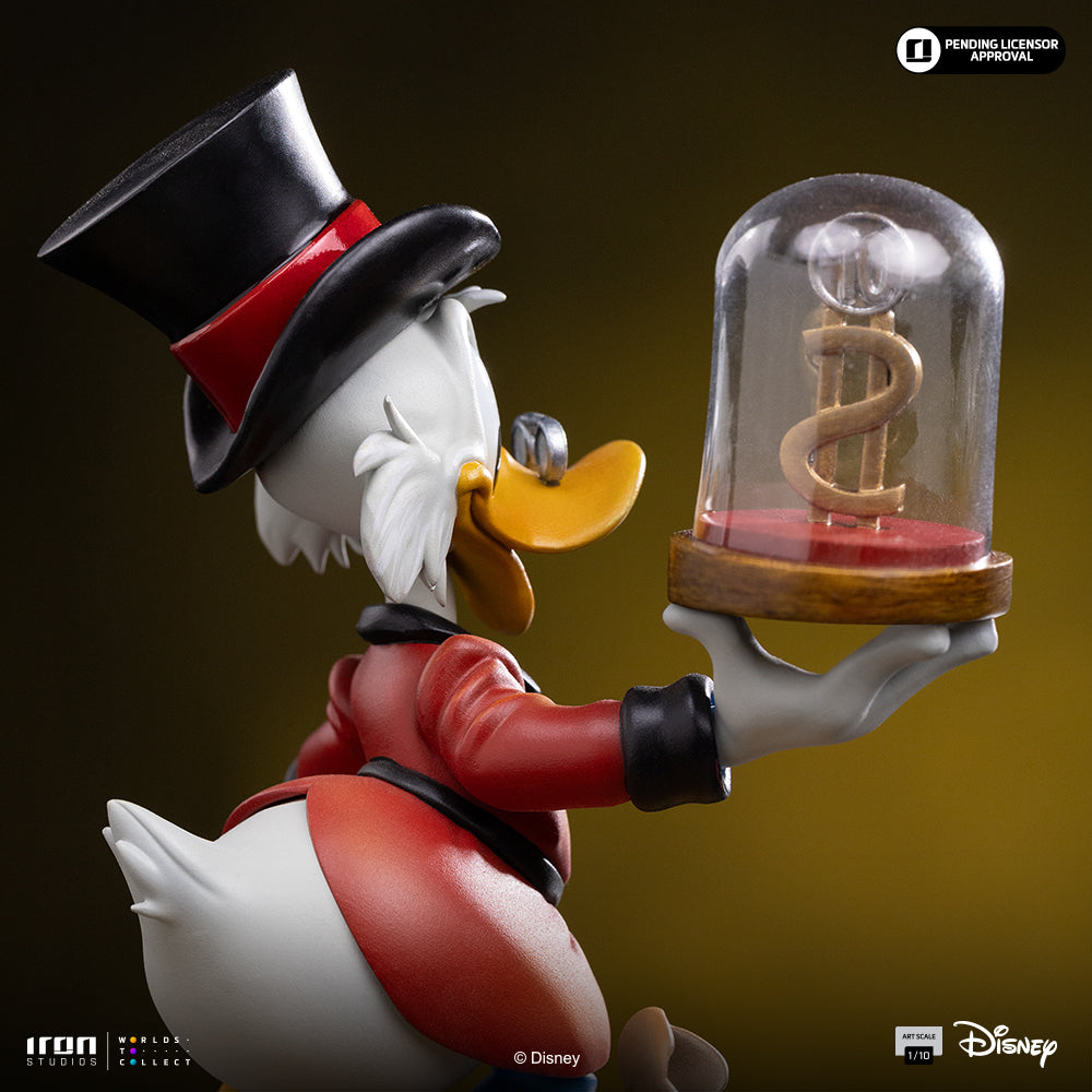 Voucher Pré-venda - Estátua Uncle Scrooge Mcduck - Duck Tales - Art Scale 1/10 - Iron Studios
