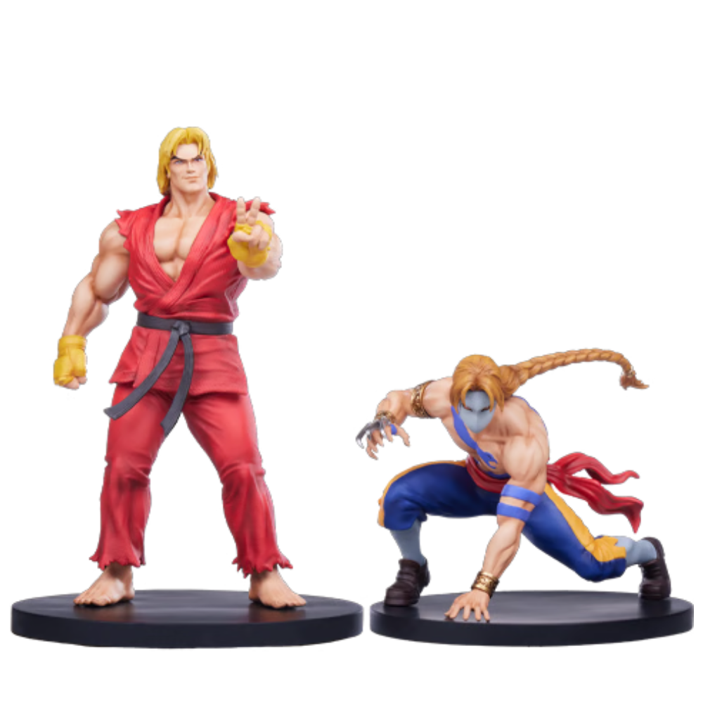 Estátua Ken & Vega Set – Street Fighter – Street Jam 1/10 – PCS