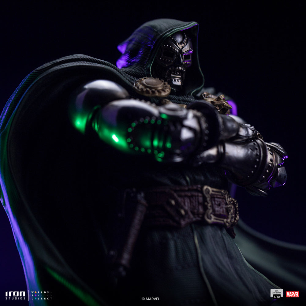 Estátua Doctor Doom - Infinity Gauntlet Diorama - BDS Art Scale 1/10 - Iron Studios