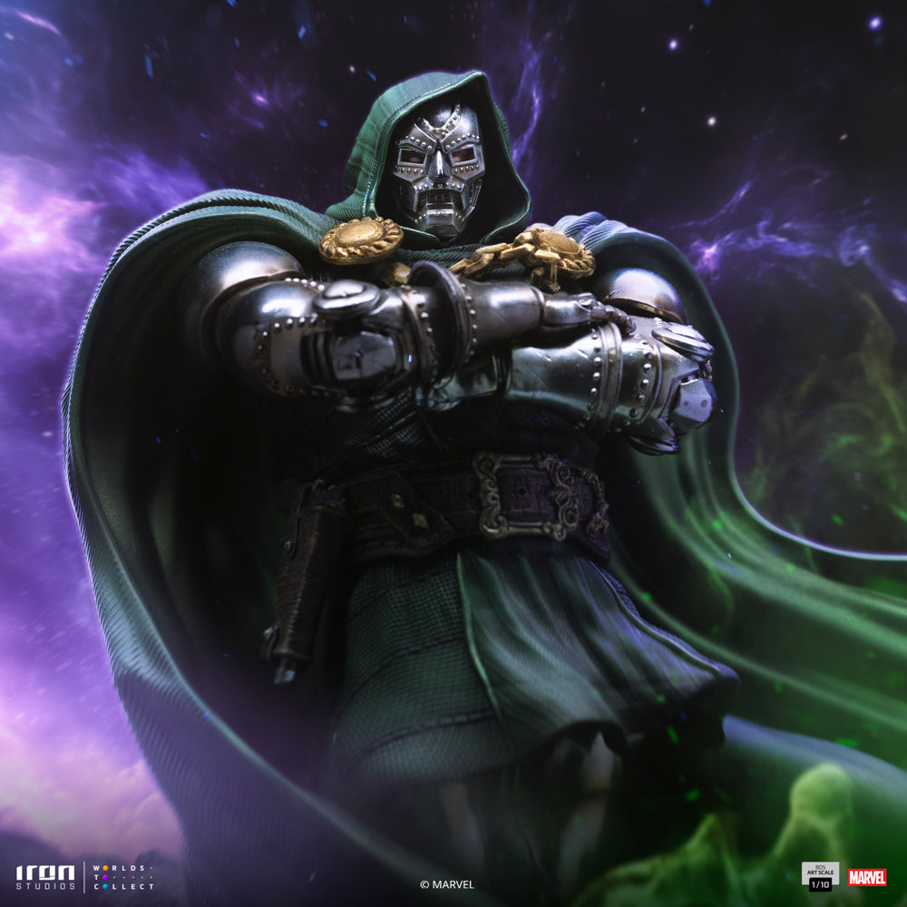 Estátua Doctor Doom - Infinity Gauntlet Diorama - BDS Art Scale 1/10 - Iron Studios