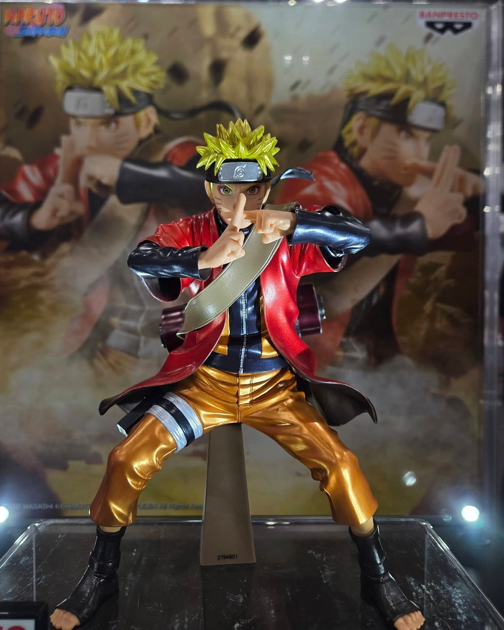 Estátua Uzumaki Naruto (Event Exclusive Metallic Color Ver.) – Naruto Shippuden – Grandista – Banpresto