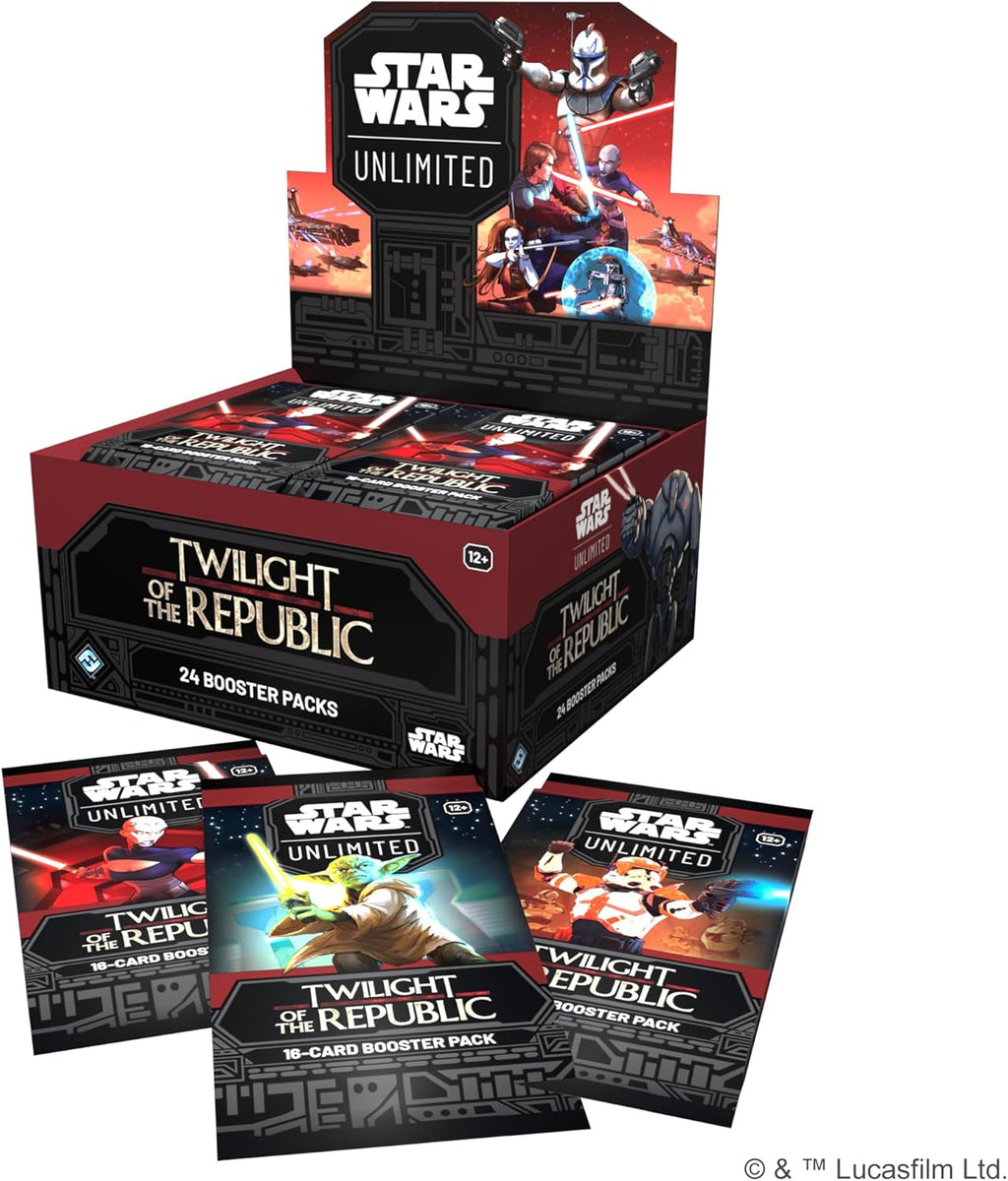 Booster Box Star Wars: Unlimited - Twilight Of The Republic - Inglês - Galapagos