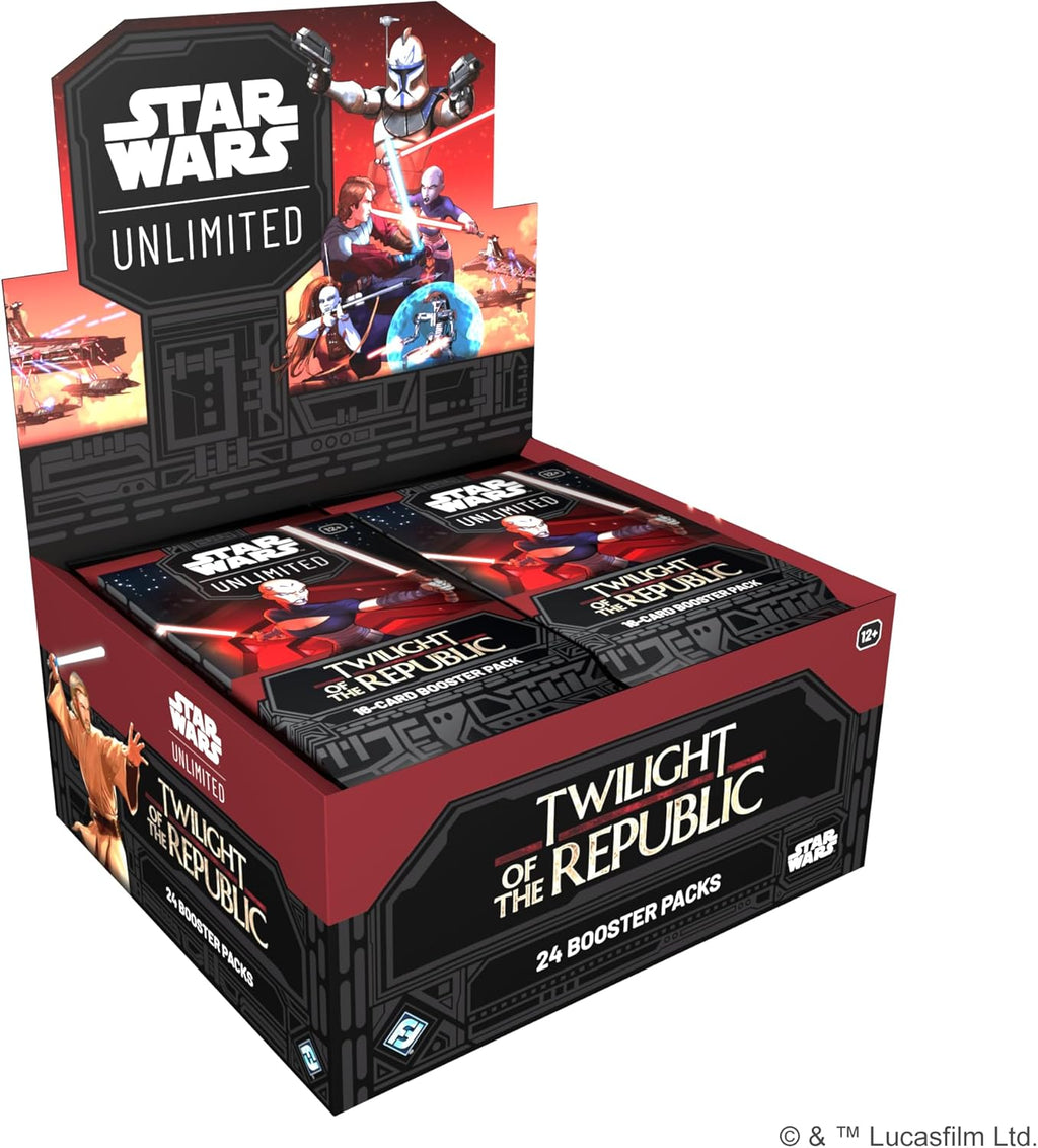 Booster Box Star Wars: Unlimited - Twilight Of The Republic - Inglês - Galapagos