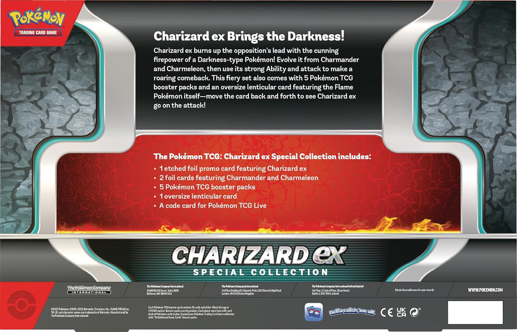 Coleção Especial Charizard ex - Inglês - Pokémon Tcg - Galápagos