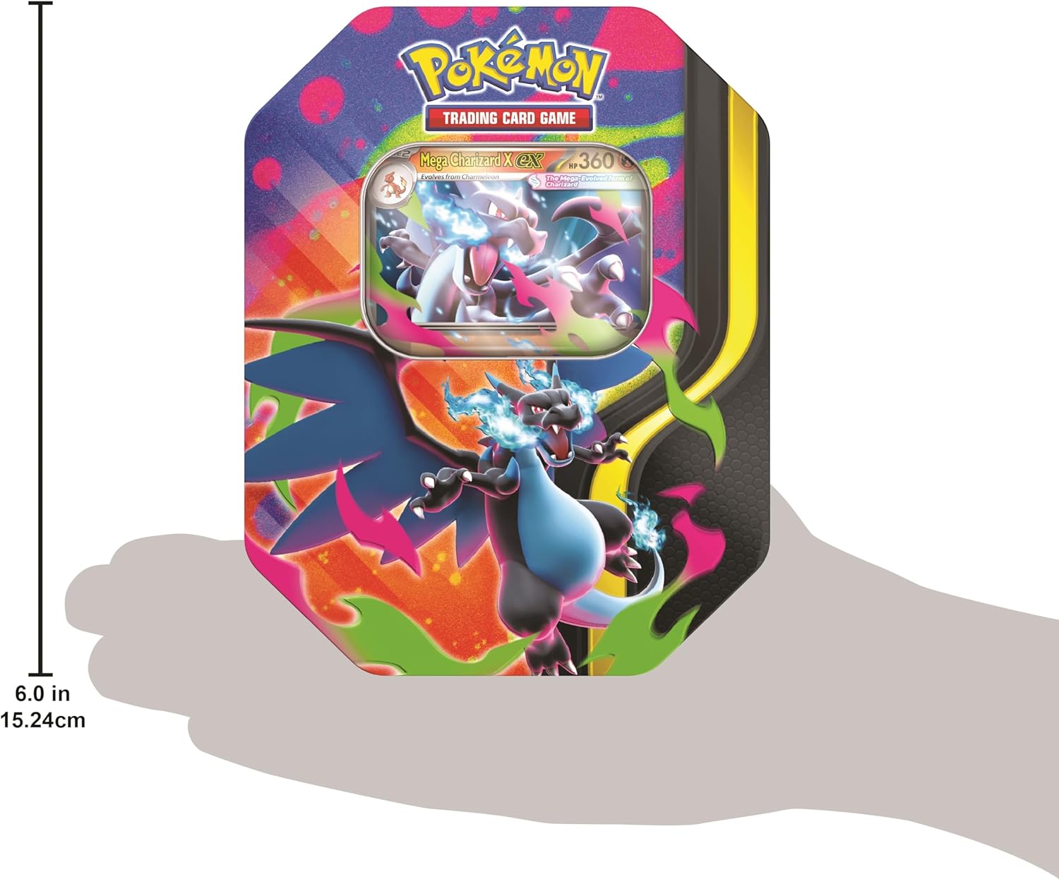 ユ*キ様 Pokémon TCG: Mega Charizard Tin メガリ Mega Charizard Tin - Pokemon TGC - Galápagosca – Iron Studios Brasil