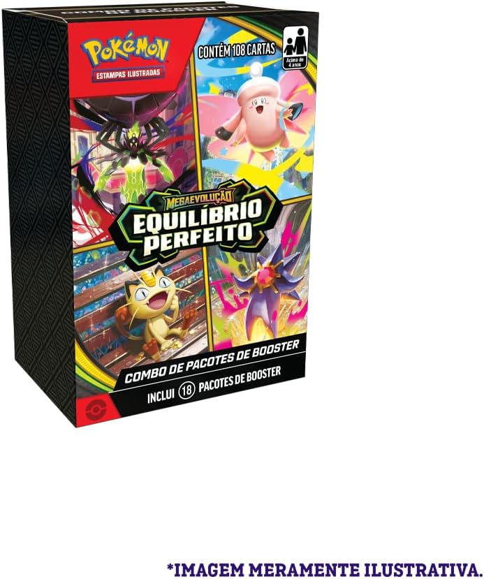 Pokemon TCG: Mega Evolucao - Equilibrio Perfeito - Booster Bundle